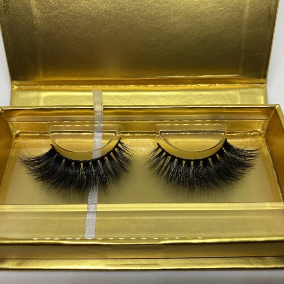 3D Volume Authentic Mink Hair False Eyelashes NWT - Picture 3 of 10